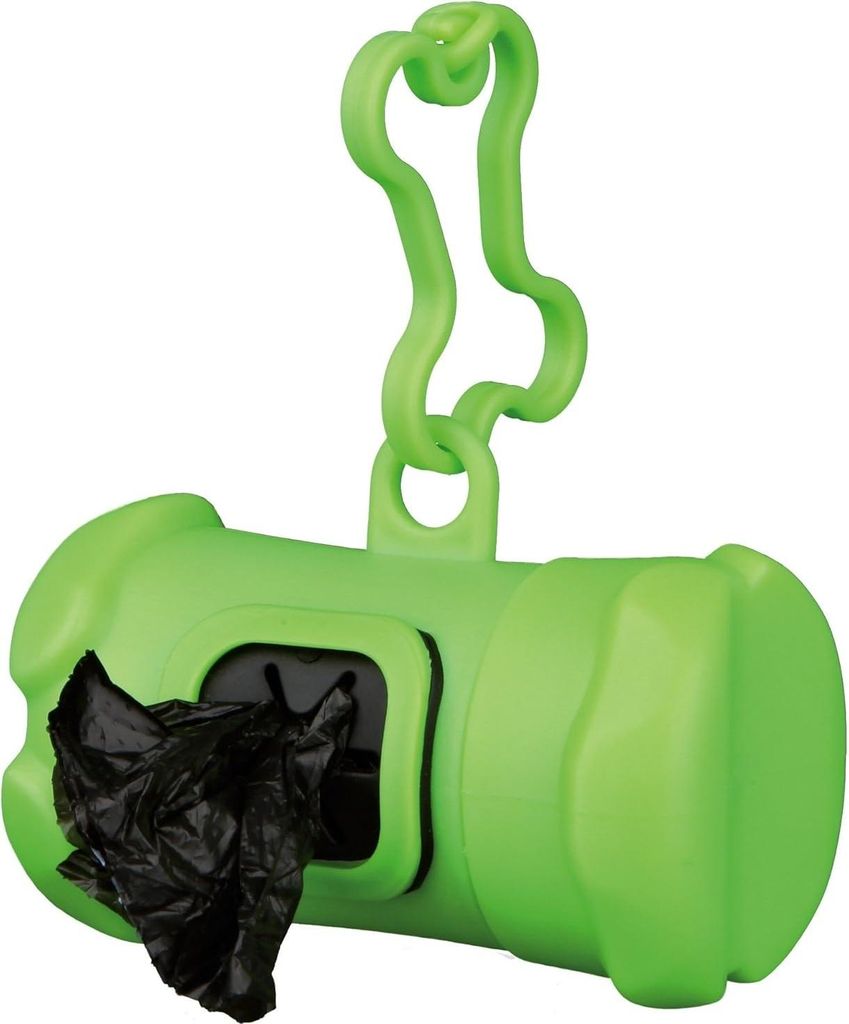 Hundekotbeutelspender - M - Inklusive 1 Rolle mit 15 Beuteln - Für Hunde von TRIXIE