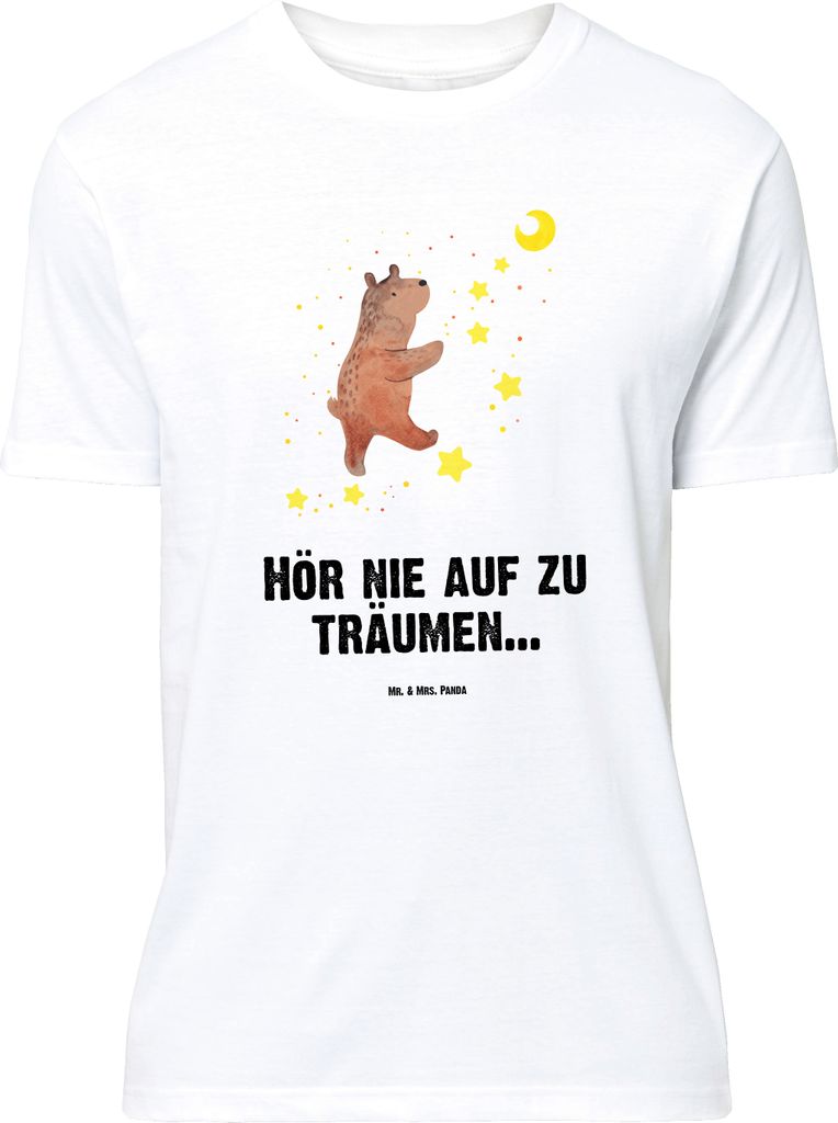 Mr. & Mrs. Panda Größe M T-Shirt Bär Träume - Weiß - Produktbild 