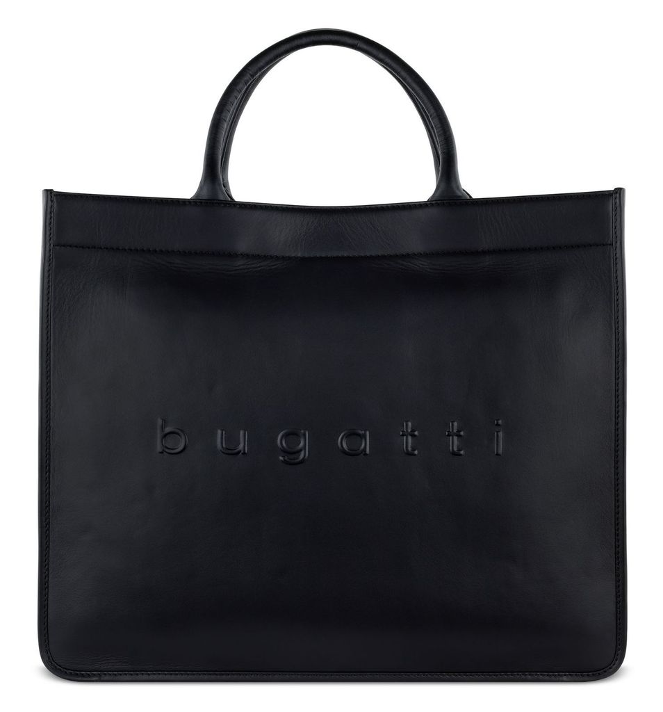 bugatti Leder Schultertasche Shopper mit Laptopfach Daphne Produktbild 