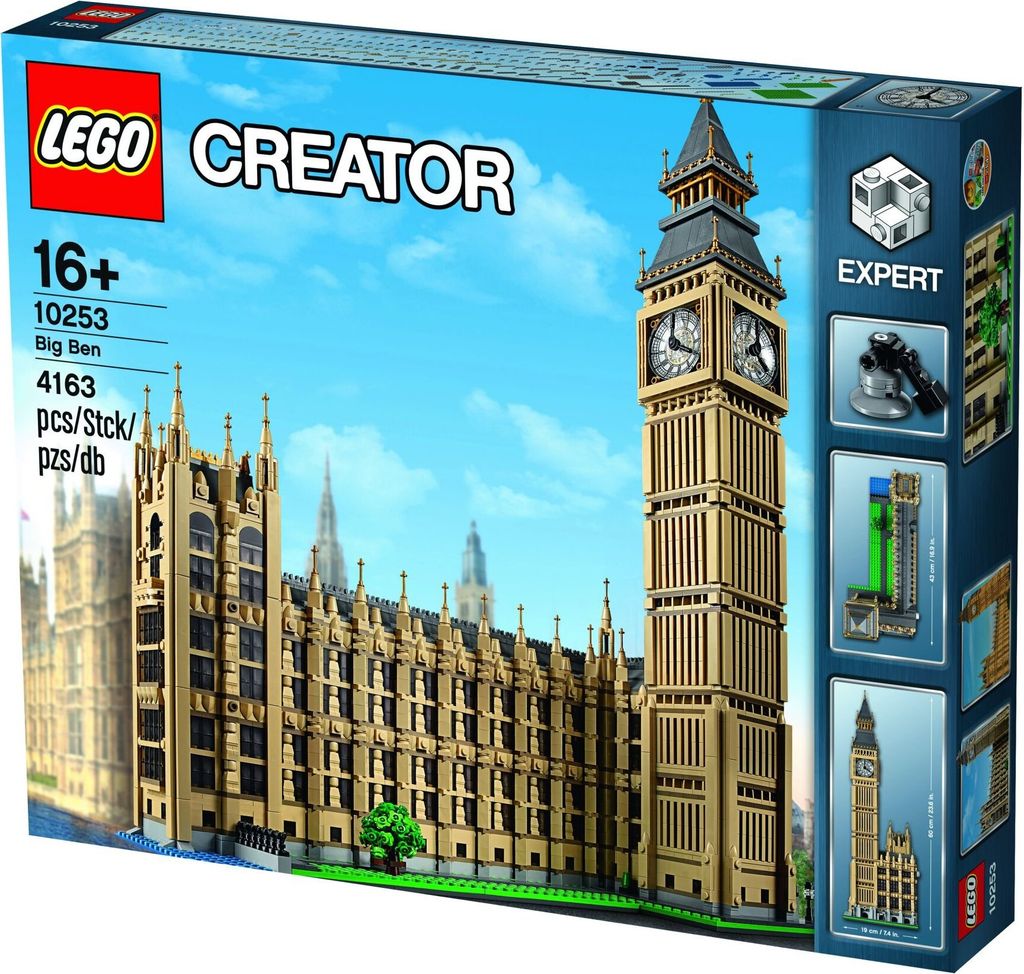 LEGO Creator Expert Big Ben, Bausatz, 16 Jahr(e), 4163 Produktbild 
