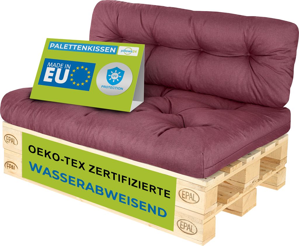 Pillows24 - Polštáře na palety odolné proti vodě a UV Obrázek produktu 