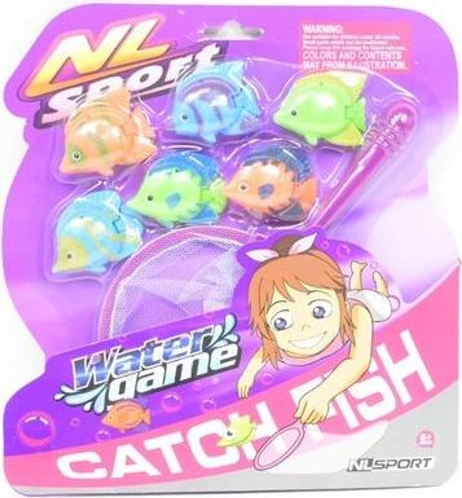 Badende Fische mit Kescher 7115778 78089