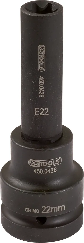 KS TOOLS 450.0481: Eccellenza E-Torx E18 con Attacco da 1 Pollice