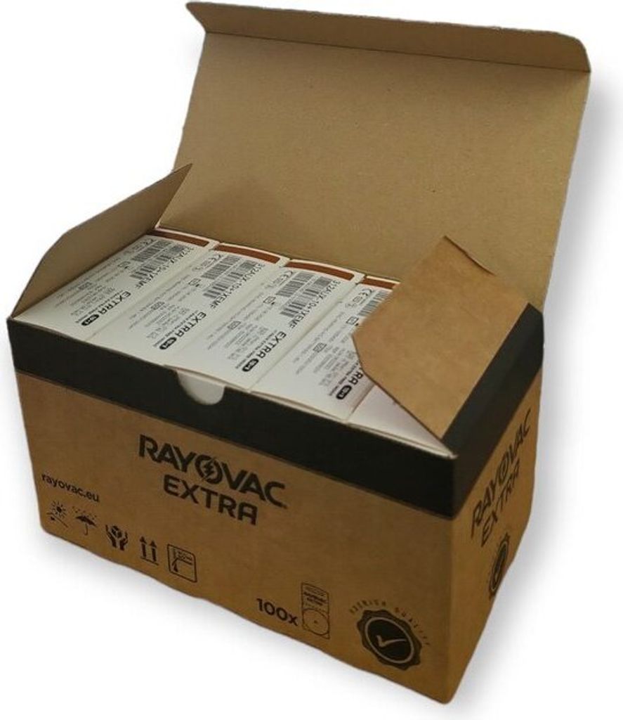Rayovac Extra Großpackung P312 660 Batterien