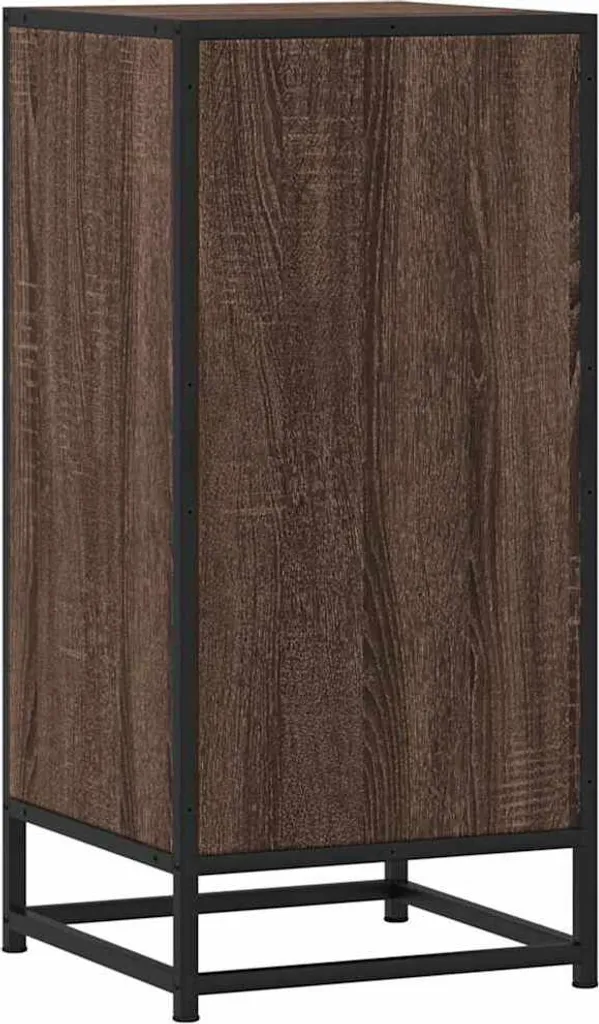 SYFAX Credenza 35x76 cm - Mobile Facile da Montare Rovere Marrone