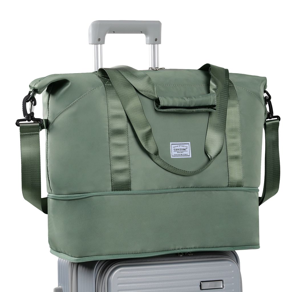 Mofut Reisetasche Damen Sporttasche Handgepäck Tasche Schwimmtasche Wasserdicht Travel Bag Duffle Bag Fitnesstasche Trainingstasche für Reise Gym