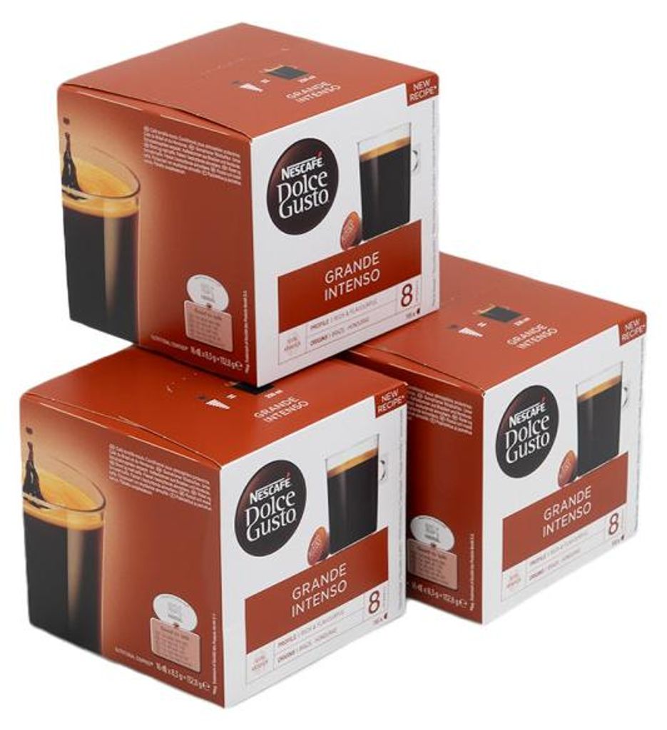 Kaffeekapseln NESCAFÉ® Dolce Gusto® Grande Intenso, 3 x 16 Produktbild 