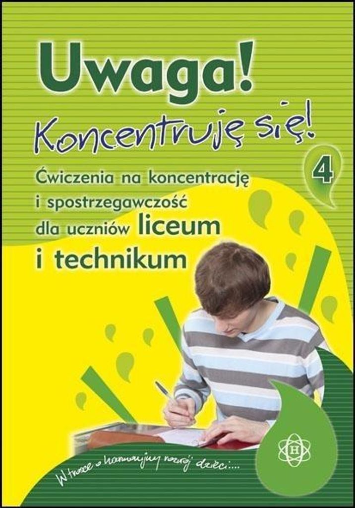 Ćwiczenia Harmonia dla licealistów - Poprawa koncentracji i spostrzegawczości