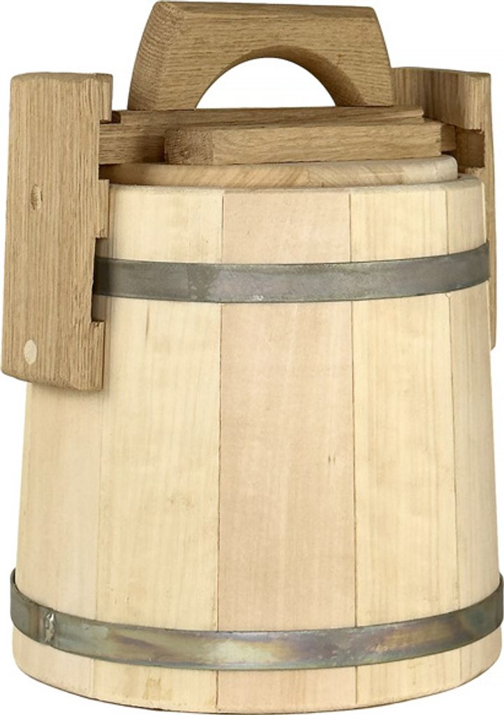 Tonneau de miel en tilleul avec cire 2 L Image du produit 