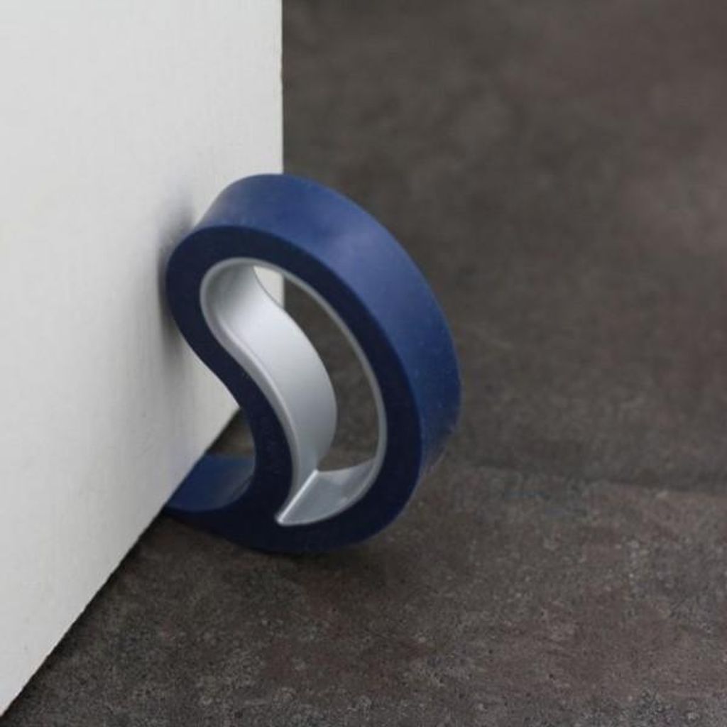 5 x Türstopper Fensterstopper Stoppi Dunkelblau Produktbild 