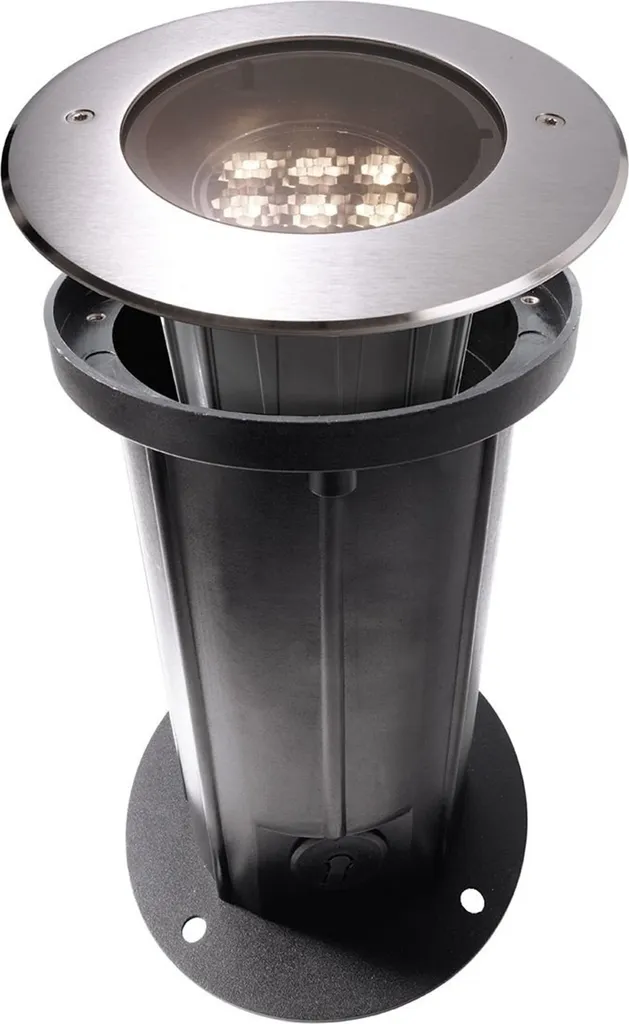 Deko-Light 730267 Luminaire Encastré de Sol Soft Flex 7 Argenté