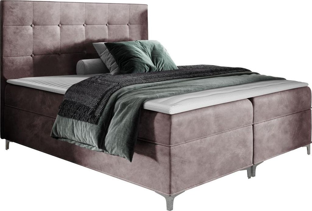 MIRJAN24 Boxspringbett Snake, Doppelbett mit zwei Produktbild 