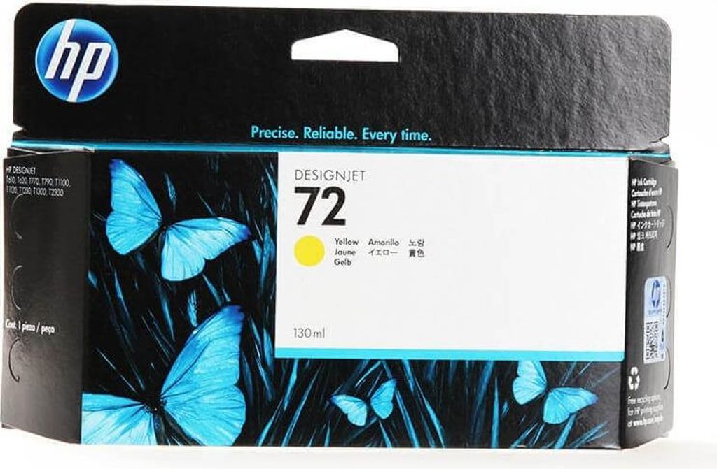 HP 72       Gelb                Tintenpatrone 130ml Immagine del prodotto 