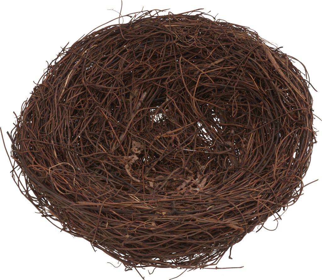 VBS Reisig Nest 20 cm Deko Vogelhaus Naturmaterialien für Produktbild 