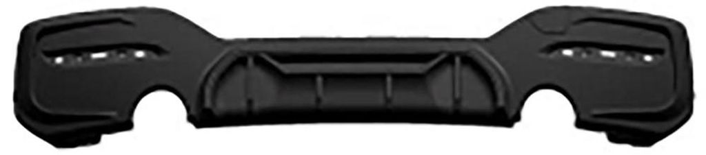 DIEDERICHS 1281257 Blende, Stoßstange hinten für BMW 1 (F20) 2011-2019
