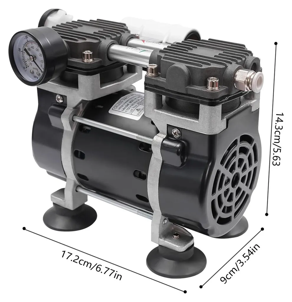 Pompe à vide étanche 150W avec ventouse pour tests d'étanchéité - 6