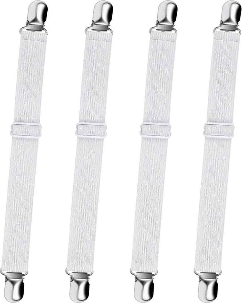 Verstellbarer Spannbettlakenspanner (65 cm bis 200 cm), Produktbild 