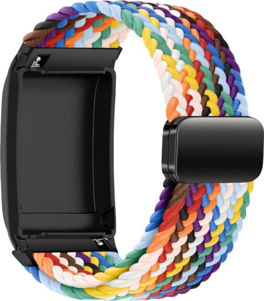 INF Nylon Geflochtenes Armband für Whoop Sportarmband, 1 Stück Mehrfarbig
