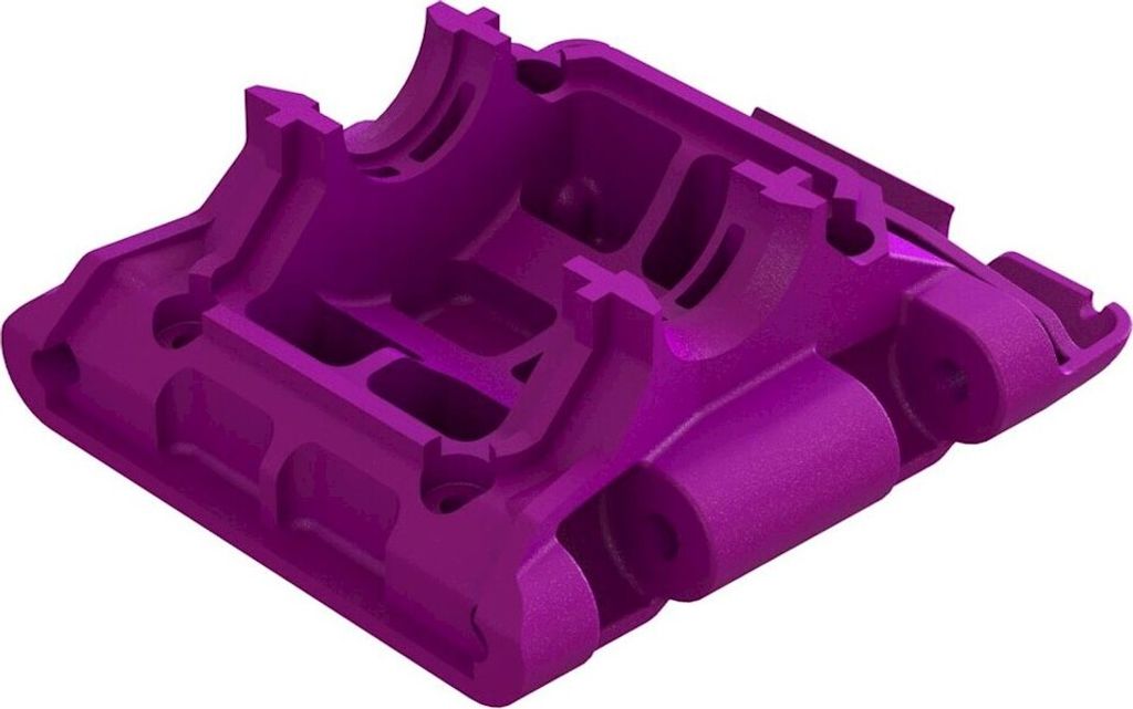Arrma Rear Lower Skid/Gearbox Mount Purple Produktbild 