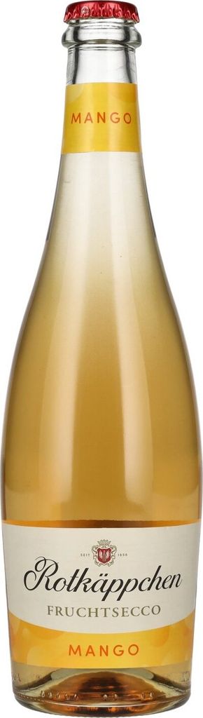 A bottle of Rotkäppchen Fruchtsecco Mango.