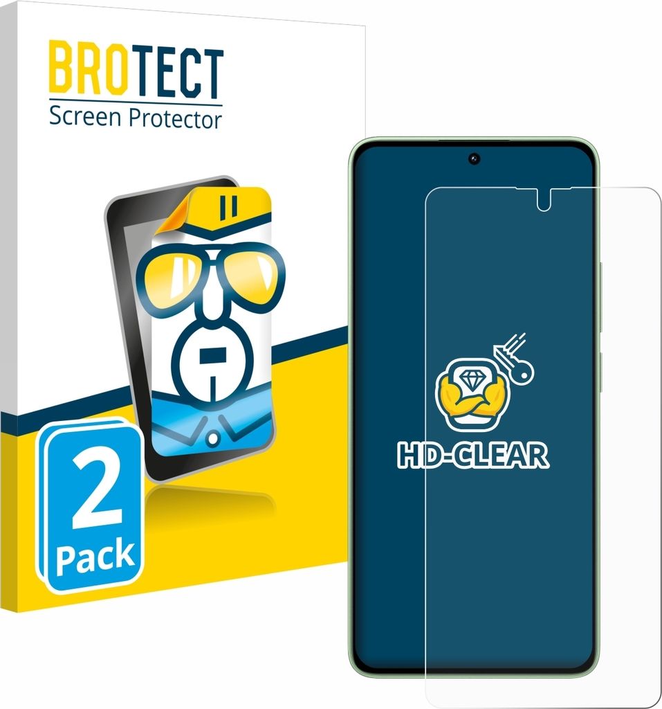 2x Für Xiaomi Redmi Note 13 Schutzfolie BROTECT Produktbild 