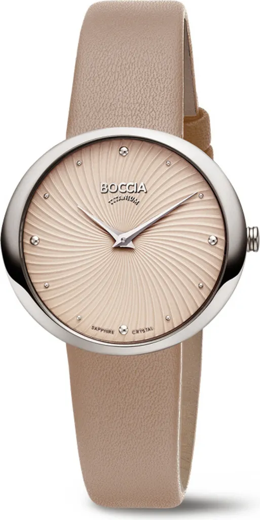 Montre femme BOCCIA 3364-02 Trend champagne titane hypoallergénique