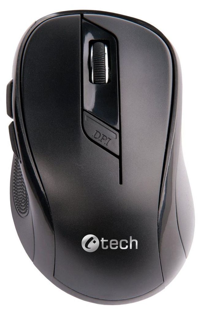 C-TECH WLM-02, Pro praváky, Optický, RF bezdrátový, 1600 Obrázek produktu 
