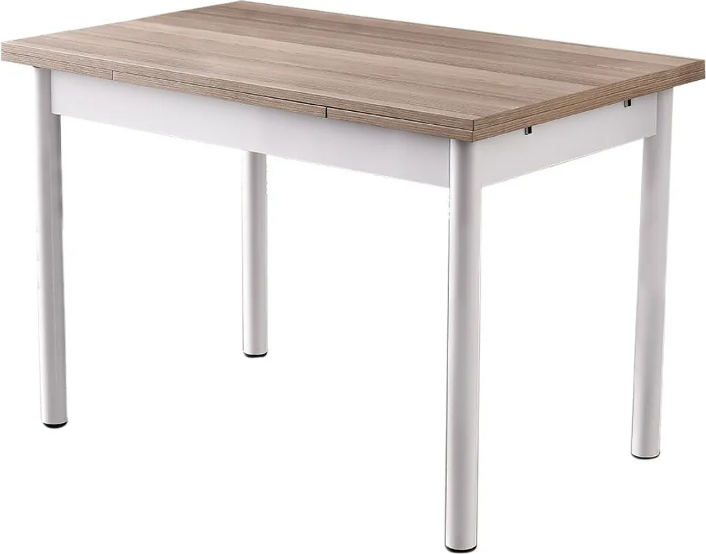 Table à manger mélaminé chêne Skye Decor Polo 1302 résistante et stable - 2