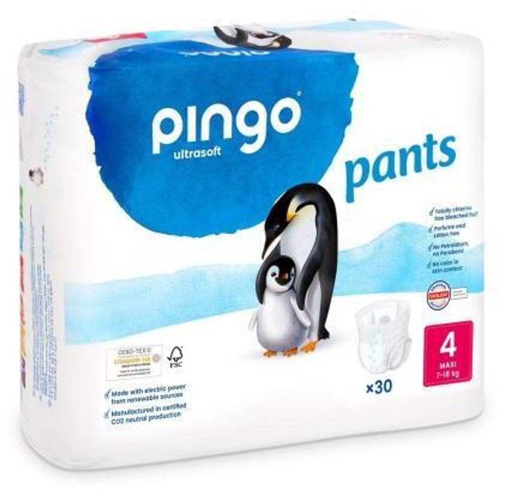 Pingo 0307-00, Junge/Mädchen, Hosenwindel, 7 kg, 18 kg, Produktbild 