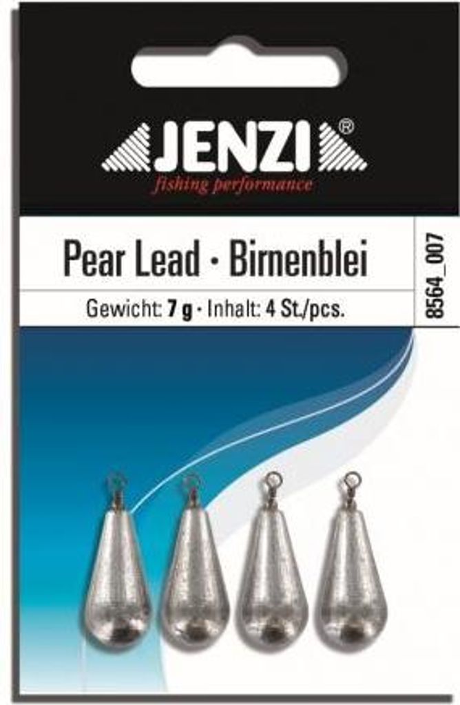 Jenzi Birnenblei mit Wirbel SB 7g 4 St. Produktbild 