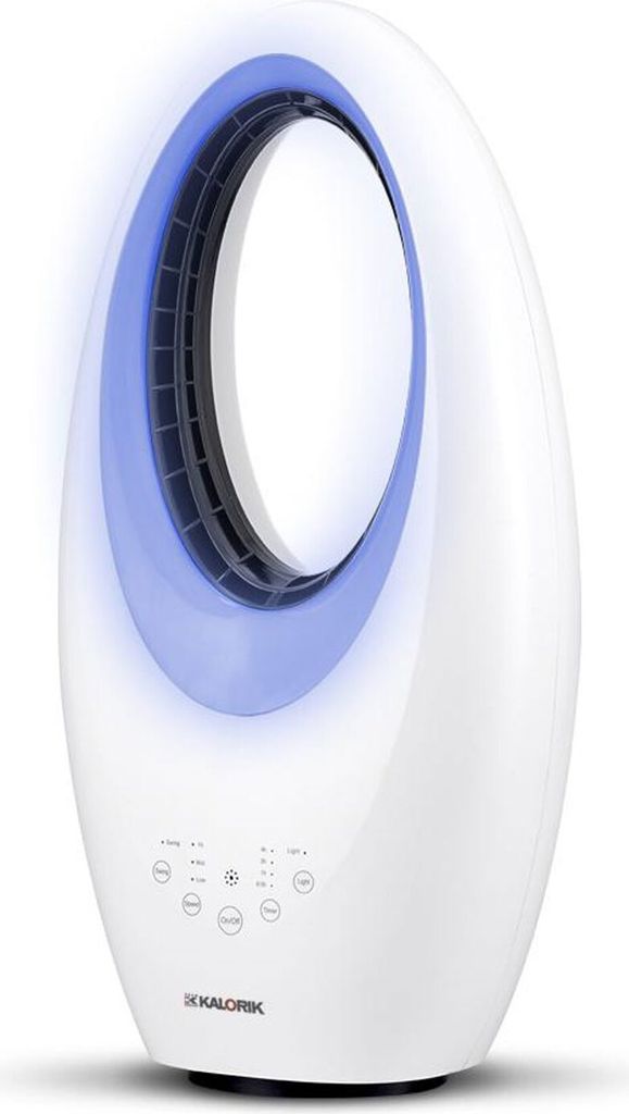 Fockety Turmventilator Ohne Flügel - Platzsparender Tischventilator 5V USB