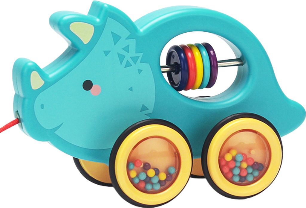 Nachziehspielzeug für Kinder, süßes Nachziehtier, rollendes Tierspielzeug, Nachziehspielzeug, Geburtstagsgeschenk für Jungen und Mädchen