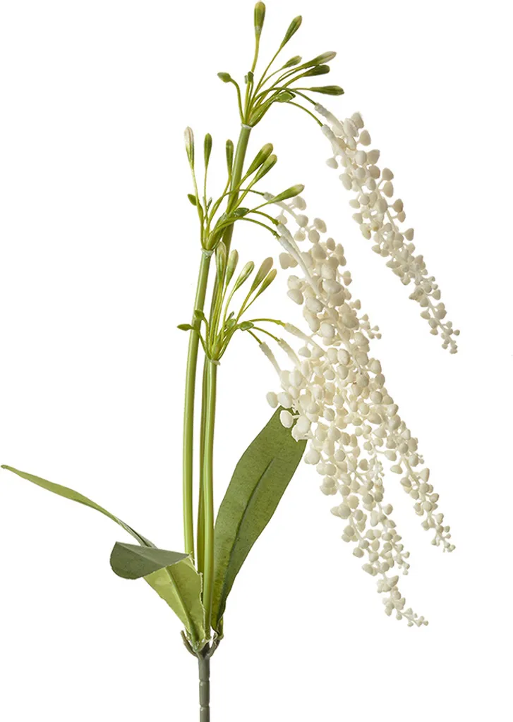 Fleur artificielle blanche 82 cm sans entretien Clayre & Eef déco