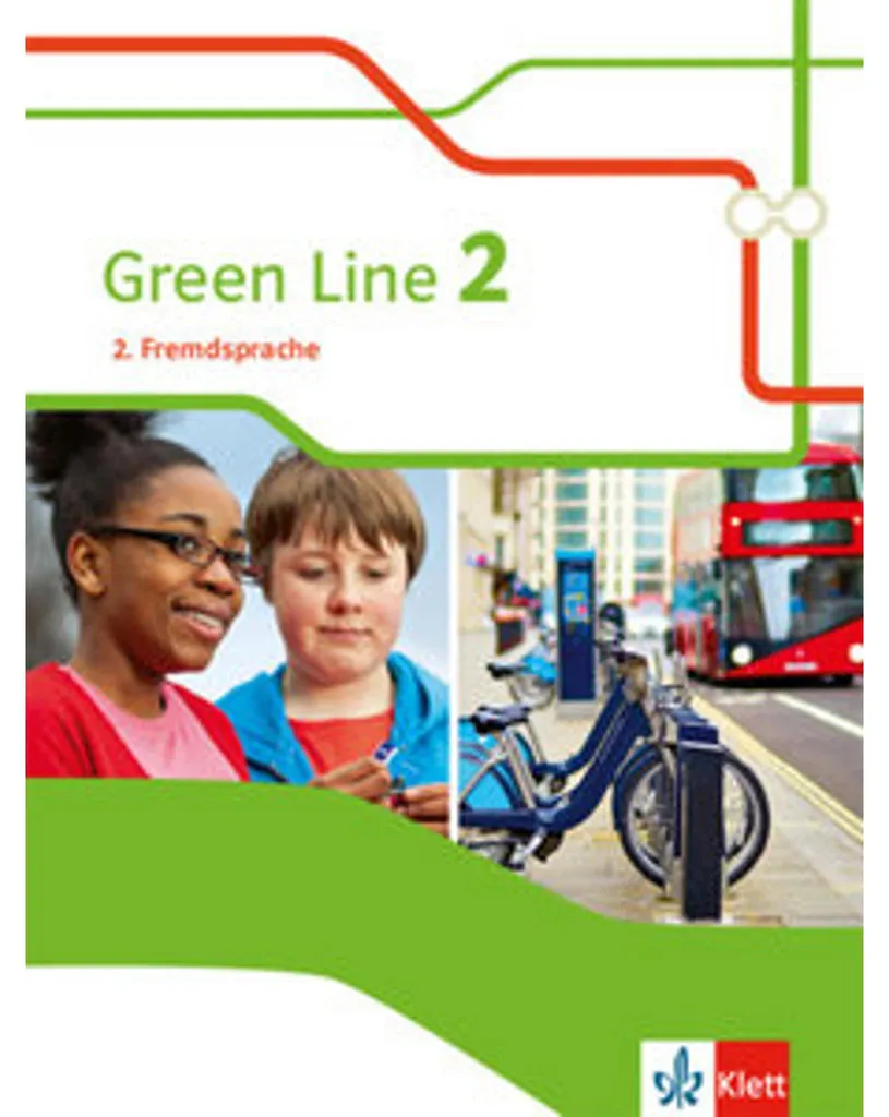 Livre d'Allemand Green Line 2 7. Klasse - Manuel Scolaire LV2 Klett