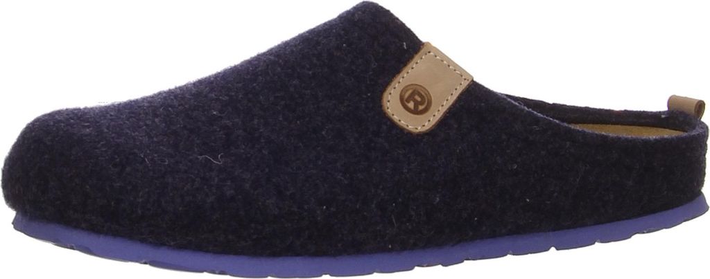 Rohde Herren - Pantoffeln in blau, Gr. 44