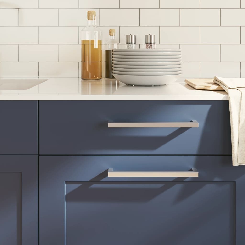 Best Möbel Möbelgriffe 10 Stk. Silbern 224 mm Edelstahl CHY3687848