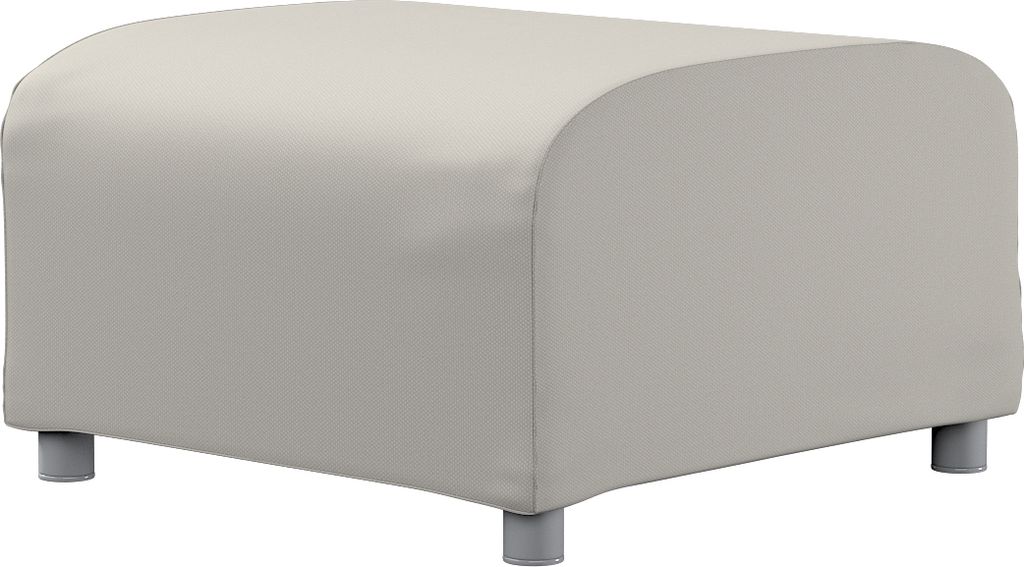 Dekoria Bezug für Klippan Hocker, grau, Husse, Klippan Hocker