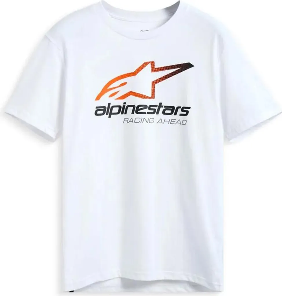 Alpinestars Aligned Csf T-shirt Blanc L pour Homme - Coupe Confortable