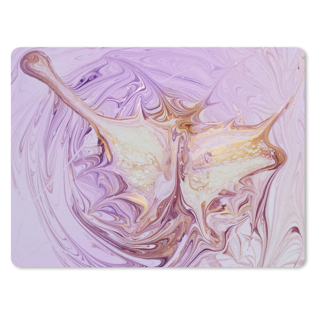 MuchoWow Mauspad Mousepad Marmor - Farbe - Abstrakt 23x19 cm - Mousepads - Maus Mat - Pad - Mausunterlage - Schreibtischunterlage - Mauspad