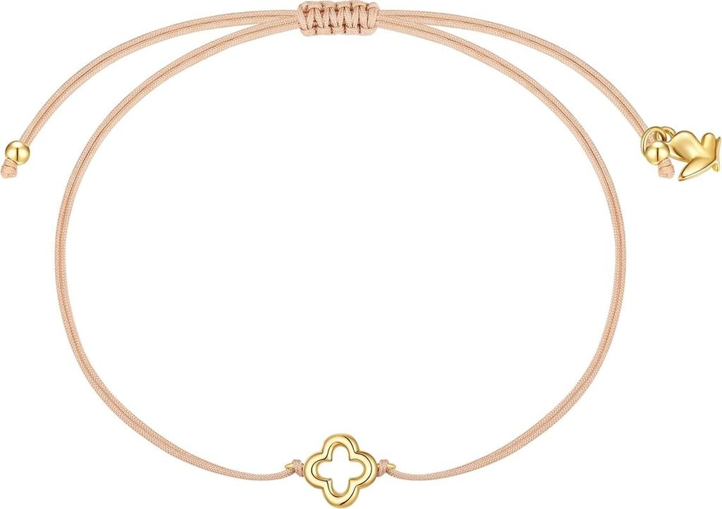Glanzstücke München Armband Kleeblatt Edelstahl 50088003