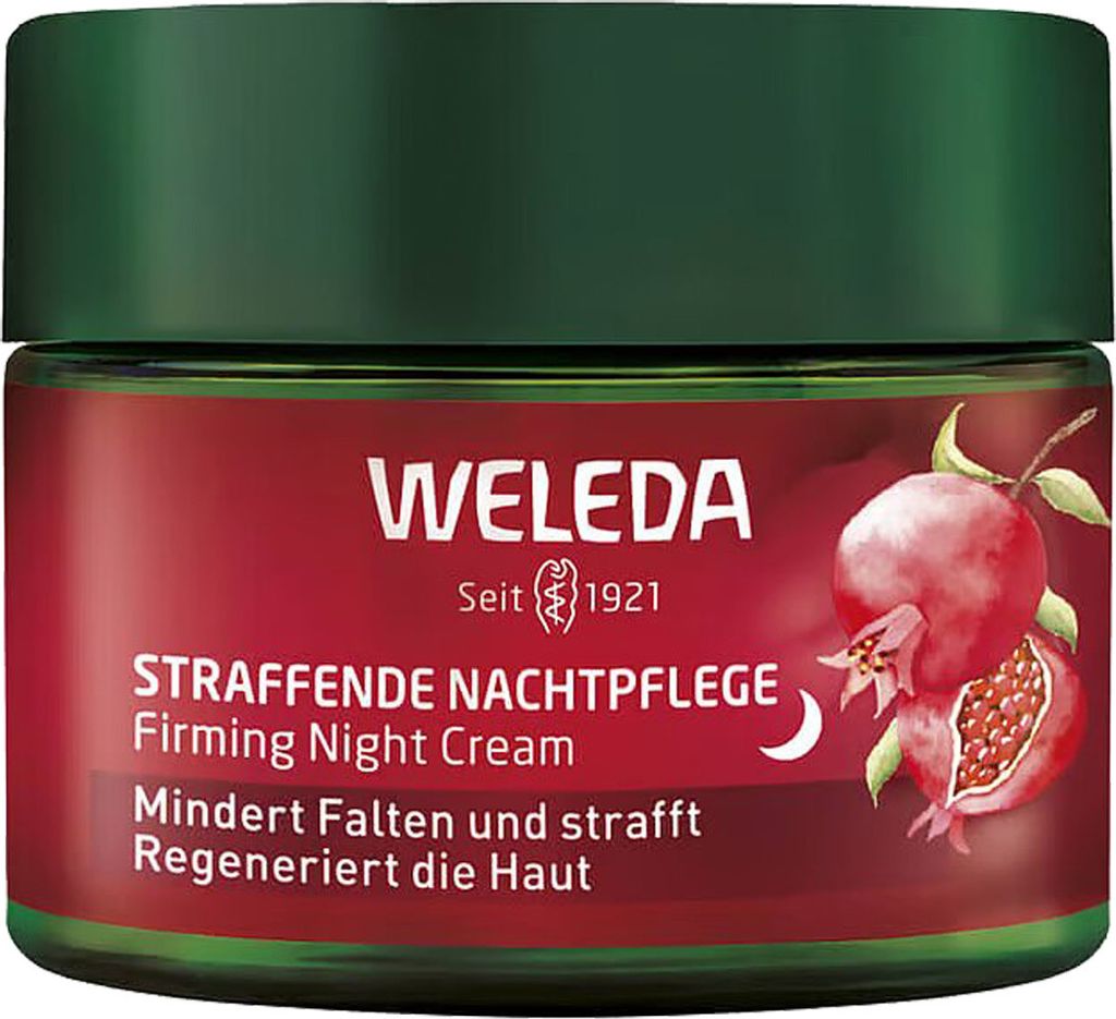 Weleda straffende Nachtpflege Granatapfel und Maca Peptide 40ml