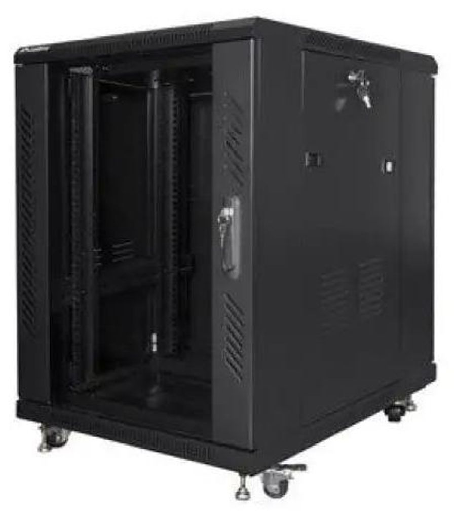 Lanberg FF01-6815-12B LANBERG 19" 15U 600X800 SCHWARZ Immagine del prodotto 