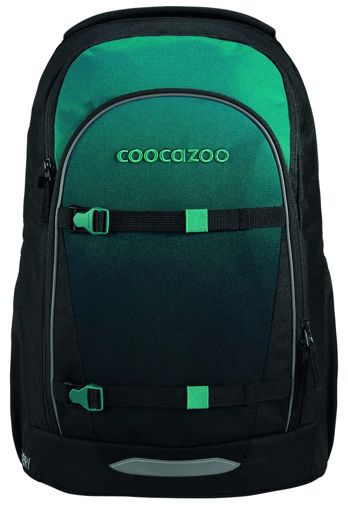 Sac à dos scolaire coocazoo Every School Backpack Teal Shadows noir