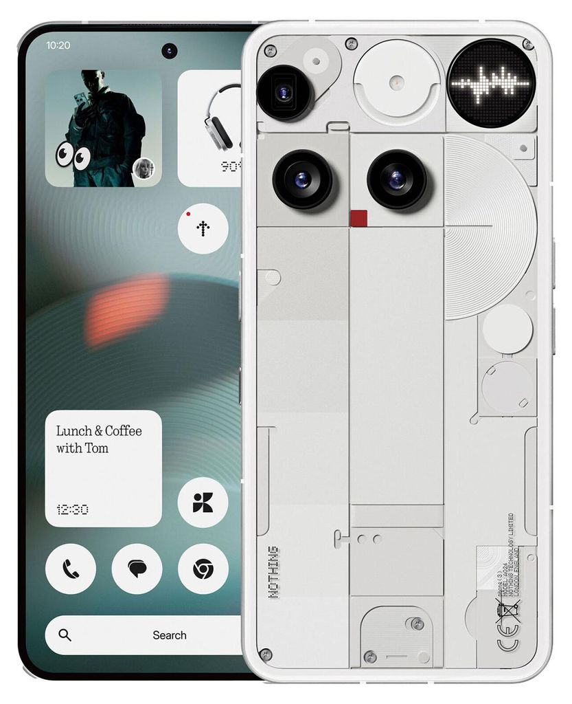 Nothing Phone (3), 16,9 cm (6.67"), 16 GB, 512 GB, 50 MP, Produktbild 