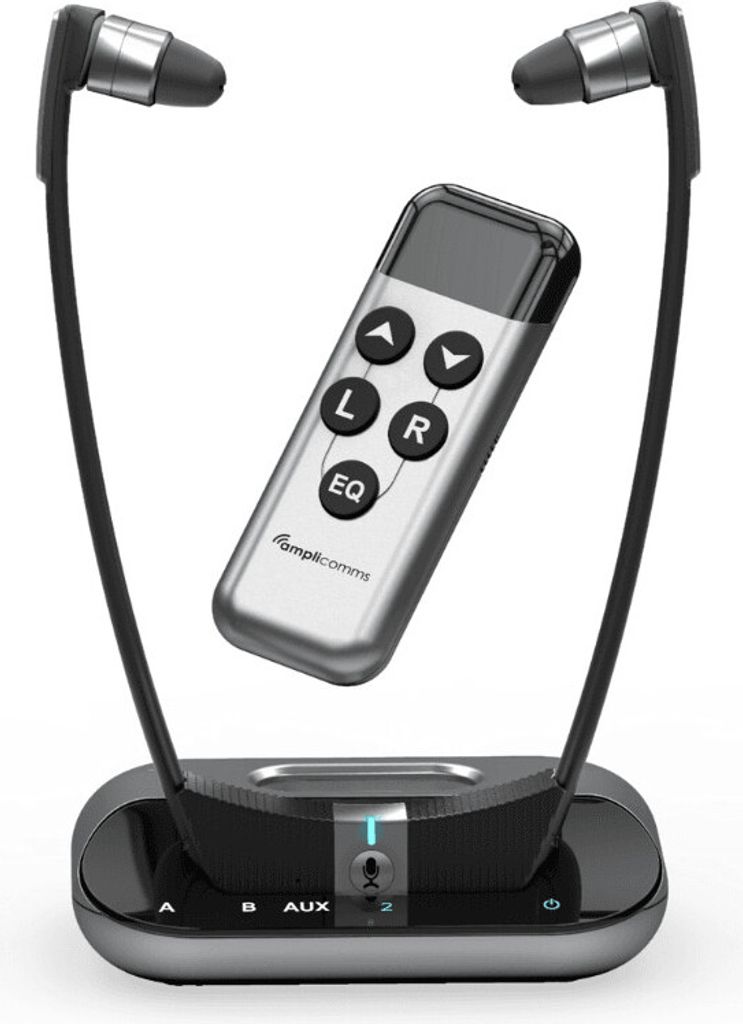 Amplicomms TV3500 - Leichte drahtlose TV-Hörhilfe Produktbild 