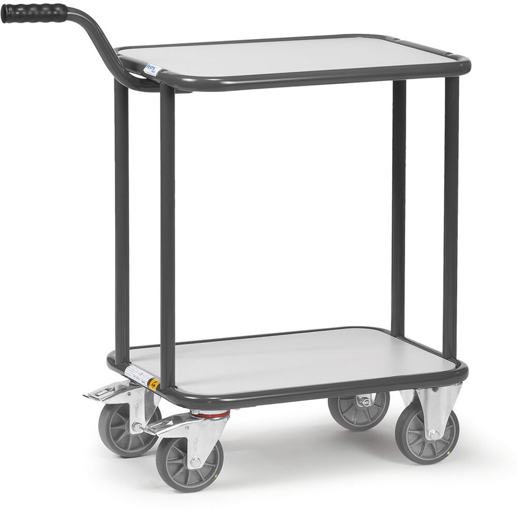 Fetra Transportgeräte Fetra ESD-Griffroller 2 Ladeflächen 600 x 450 mm, 1820