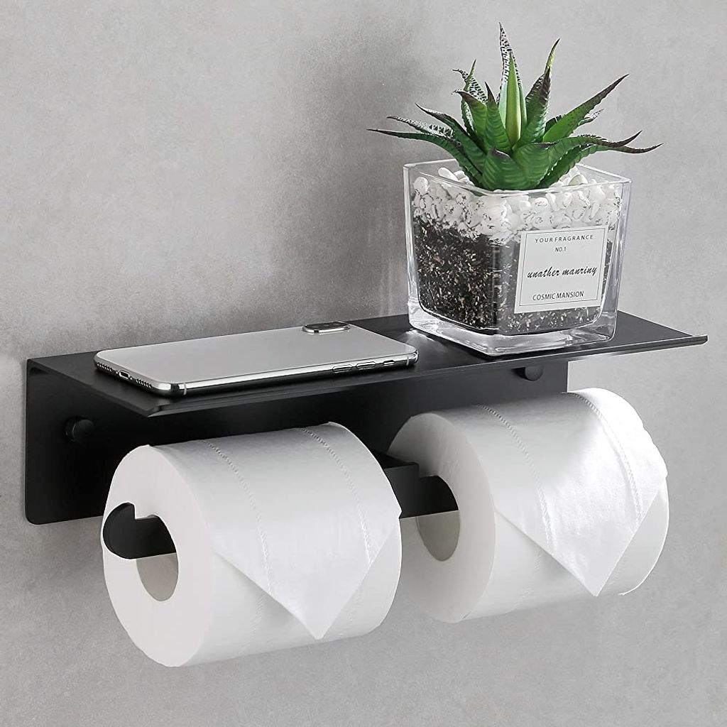 selbstklebend multifunktional Toilettenpapierhalter zur Wandmontage DE 