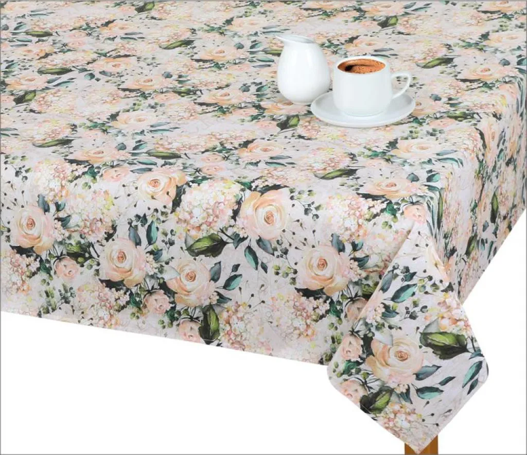 Protégez votre table avec style : nappe EMA 120x180 cm crème Smetanová