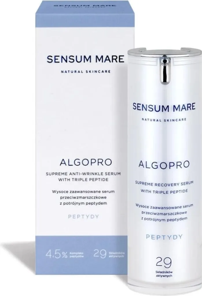 Sérum Visage aux Peptides ALGOPRO Sensum Mare 30ml pour une Peau Lisse