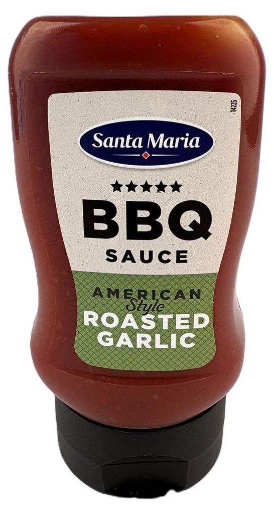 Santa Maria American Style BBQ Sauce Roasted Garlic 325g Produktbild 